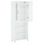 Tall white plywood sideboard 69.5x34x180 cm by vidaXL, Sideboards - Ref: Foro24-3198705, Price: 140,94 €, Discount: %