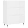 Tall white plywood sideboard 69.5x34x180 cm by vidaXL, Sideboards - Ref: Foro24-3198705, Price: 140,94 €, Discount: %