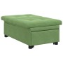 Sofá Cama Verde claro 67 x 194 x 38 cm Terciopelo