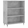 Aparador alto madera contrachapada gris hormigón 69,5x34x180 cm by vidaXL, Sideboards - Ref: Foro24-3198709, Price: 132,80 €,...