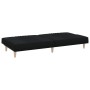 Schwarzes Schlafsofa aus Stoff von vidaXL, Sofas - Ref: Foro24-351883, Preis: 257,35 €, Rabatt: %