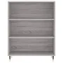 Hohes Sideboard Sonoma graues Sperrholz 69,5x34x180 cm von vidaXL, Sideboards - Ref: Foro24-3198711, Preis: 129,37 €, Rabatt: %