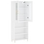 Tall white plywood sideboard 69.5x34x180 cm by vidaXL, Sideboards - Ref: Foro24-3198713, Price: 163,94 €, Discount: %