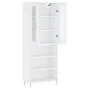 Tall white plywood sideboard 69.5x34x180 cm by vidaXL, Sideboards - Ref: Foro24-3198713, Price: 155,64 €, Discount: %