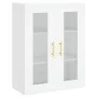 Tall white plywood sideboard 69.5x34x180 cm by vidaXL, Sideboards - Ref: Foro24-3198713, Price: 155,64 €, Discount: %