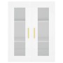 Tall white plywood sideboard 69.5x34x180 cm by vidaXL, Sideboards - Ref: Foro24-3198713, Price: 163,94 €, Discount: %