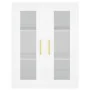 Tall white plywood sideboard 69.5x34x180 cm by vidaXL, Sideboards - Ref: Foro24-3198713, Price: 155,64 €, Discount: %