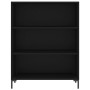 Hohes schwarzes Sperrholz-Sideboard 69,5 x 34 x 180 cm von vidaXL, Sideboards - Ref: Foro24-3198722, Preis: 146,41 €, Rabatt: %