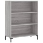 Hohes Sideboard aus sonomagrauem Sperrholz, 69,5 x 34 x 180 cm von vidaXL, Sideboards - Ref: Foro24-3198727, Preis: 139,74 €,...
