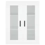 Tall white plywood sideboard 69.5x34x180 cm by vidaXL, Sideboards - Ref: Foro24-3198729, Price: 156,13 €, Discount: %