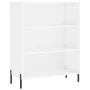 Hohes weißes Sperrholz-Sideboard 69,5 x 34 x 180 cm von vidaXL, Sideboards - Ref: Foro24-3198729, Preis: 153,95 €, Rabatt: %
