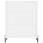 Hohes weißes Sperrholz-Sideboard 69,5 x 34 x 180 cm von vidaXL, Sideboards - Ref: Foro24-3198729, Preis: 153,95 €, Rabatt: %