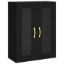 Hohes schwarzes Sperrholz-Sideboard 69,5 x 34 x 180 cm von vidaXL, Sideboards - Ref: Foro24-3198706, Preis: 149,05 €, Rabatt: %