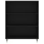 Hohes schwarzes Sperrholz-Sideboard 69,5 x 34 x 180 cm von vidaXL, Sideboards - Ref: Foro24-3198706, Preis: 149,05 €, Rabatt: %