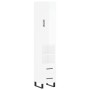High glossy white plywood sideboard 34.5x34x180 cm by vidaXL, Sideboards - Ref: Foro24-3198939, Price: 124,97 €, Discount: %