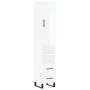 High glossy white plywood sideboard 34.5x34x180 cm by vidaXL, Sideboards - Ref: Foro24-3198939, Price: 123,47 €, Discount: %