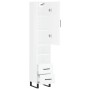 High glossy white plywood sideboard 34.5x34x180 cm by vidaXL, Sideboards - Ref: Foro24-3198939, Price: 124,97 €, Discount: %