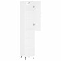 Hohes Sideboard aus weißem Sperrholz, 34,5 x 34 x 180 cm von vidaXL, Sideboards - Ref: Foro24-3198953, Preis: 89,32 €, Rabatt: %