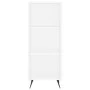 Hohes Sideboard aus weißem Sperrholz, 34,5 x 34 x 180 cm von vidaXL, Sideboards - Ref: Foro24-3198953, Preis: 88,27 €, Rabatt: %