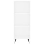 Hohes Sideboard aus weißem Sperrholz, 34,5 x 34 x 180 cm von vidaXL, Sideboards - Ref: Foro24-3198953, Preis: 89,32 €, Rabatt: %