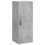 Aparador de madera contrachapada gris hormigón 34,5x34x180 cm von vidaXL, Sideboards - Ref: Foro24-3198957, Preis: 87,63 €, R...