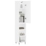 Hohes Sideboard aus weißem Sperrholz, 34,5 x 34 x 180 cm von vidaXL, Sideboards - Ref: Foro24-3198961, Preis: 87,29 €, Rabatt: %