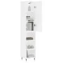 Tall white plywood sideboard 34.5x34x180 cm by vidaXL, Sideboards - Ref: Foro24-3198961, Price: 86,48 €, Discount: %