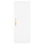 Aparador alto madera contrachapada blanco 34,5x34x180 cm de vidaXL, Aparadores - Ref: Foro24-3198961, Precio: 87,20 €, Descue...