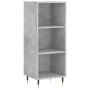Sideboard aus grauem Betonsperrholz 34,5x34x180 cm von vidaXL, Sideboards - Ref: Foro24-3198965, Preis: 85,28 €, Rabatt: %