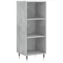 Sideboard aus grauem Betonsperrholz 34,5x34x180 cm von vidaXL, Sideboards - Ref: Foro24-3198965, Preis: 84,23 €, Rabatt: %