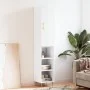 Hohes Sideboard Sperrholz glänzend weiß 34,5x34x180 cm von vidaXL, Sideboards - Ref: Foro24-3198971, Preis: 90,88 €, Rabatt: %