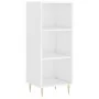 Hohes Sideboard Sperrholz glänzend weiß 34,5x34x180 cm von vidaXL, Sideboards - Ref: Foro24-3198971, Preis: 90,88 €, Rabatt: %