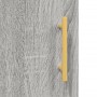 Hohes Sonoma-Sideboard aus grauem Sperrholz, 34,5 x 34 x 180 cm von vidaXL, Sideboards - Ref: Foro24-3198975, Preis: 86,62 €,...