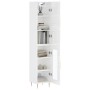 Aparador alto madera contrachapada blanco brillo 34,5x34x180 cm von vidaXL, Sideboards - Ref: Foro24-3199035, Preis: 103,41 €...