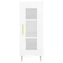 Aparador alto madera contrachapada blanco brillo 34,5x34x180 cm by vidaXL, Sideboards - Ref: Foro24-3199035, Price: 102,10 €,...
