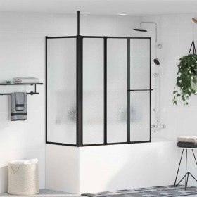 Mampara de ducha Otro Manual Negro 120 x 70 x 137 cm Aluminio