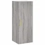 Aparador alto madera contrachapada gris Sonoma 34,5x34x180 cm de vidaXL, Aparadores - Ref: Foro24-3199039, Precio: 97,09 €, D...