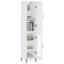 Hoher Schrank aus weißem Sperrholz 34,5x34x180 cm. von vidaXL, Sideboards - Ref: Foro24-3199041, Preis: 104,94 €, Rabatt: %