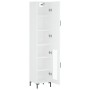 Hoher Schrank aus weißem Sperrholz 34,5x34x180 cm. von vidaXL, Sideboards - Ref: Foro24-3199041, Preis: 104,94 €, Rabatt: %