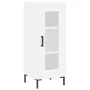 Aparador alto madera contrachapada blanco 34,5x34x180 cm by vidaXL, Sideboards - Ref: Foro24-3199041, Price: 103,60 €, Discou...
