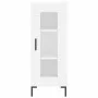 Aparador alto madera contrachapada blanco 34,5x34x180 cm by vidaXL, Sideboards - Ref: Foro24-3199041, Price: 103,60 €, Discou...