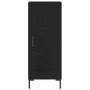 Aparador de madera contrachapada negro 34,5x34x180 cm de vidaXL, Aparadores - Ref: Foro24-3199042, Precio: 103,32 €, Descuent...