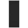 Aparador de madera contrachapada negro 34,5x34x180 cm de vidaXL, Aparadores - Ref: Foro24-3199042, Precio: 105,09 €, Descuent...
