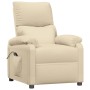 Cream Fabric Electric Recliner by vidaXL, Armchairs - Ref: Foro24-3073822, Price: 227,12 €, Discount: %