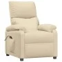 Power-Liegestuhl aus cremefarbenem Stoff von vidaXL, Sessel - Ref: Foro24-3073822, Preis: 223,90 €, Rabatt: %