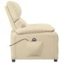 Power-Liegestuhl aus cremefarbenem Stoff von vidaXL, Sessel - Ref: Foro24-3073822, Preis: 223,90 €, Rabatt: %