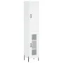 Aparador alto madera contrachapada blanco 34,5x34x180 cm de vidaXL, Aparadores - Ref: Foro24-3199049, Precio: 111,71 €, Descu...