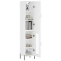 Aparador alto madera contrachapada blanco 34,5x34x180 cm de vidaXL, Aparadores - Ref: Foro24-3199049, Precio: 114,45 €, Descu...