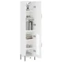 Aparador alto madera contrachapada blanco 34,5x34x180 cm de vidaXL, Aparadores - Ref: Foro24-3199049, Precio: 111,71 €, Descu...