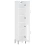 Aparador alto madera contrachapada blanco 34,5x34x180 cm de vidaXL, Aparadores - Ref: Foro24-3199049, Precio: 111,71 €, Descu...